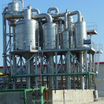 Endüstriyel meyve suyu konsantratörü vakum evaporatörü
